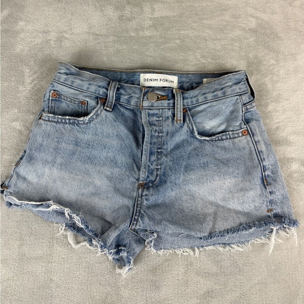 Aritzia Denim Forum Blue Jean Shorts